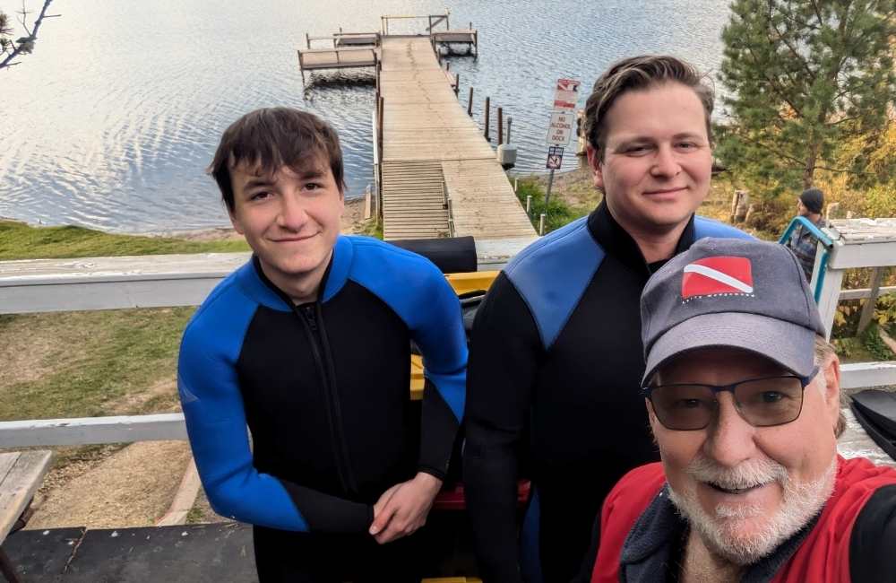 Twin Lake divers
